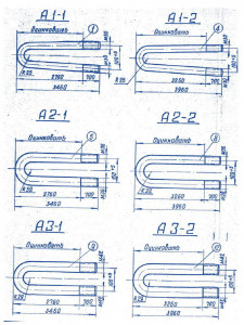 болт анкерный u образный а3-1. 5. анкер а-1 чертеж. анкер а1-2 серия 3. болт анкерный u-образный а1-1.