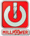 логотип компании MillPower (таблички из металла)