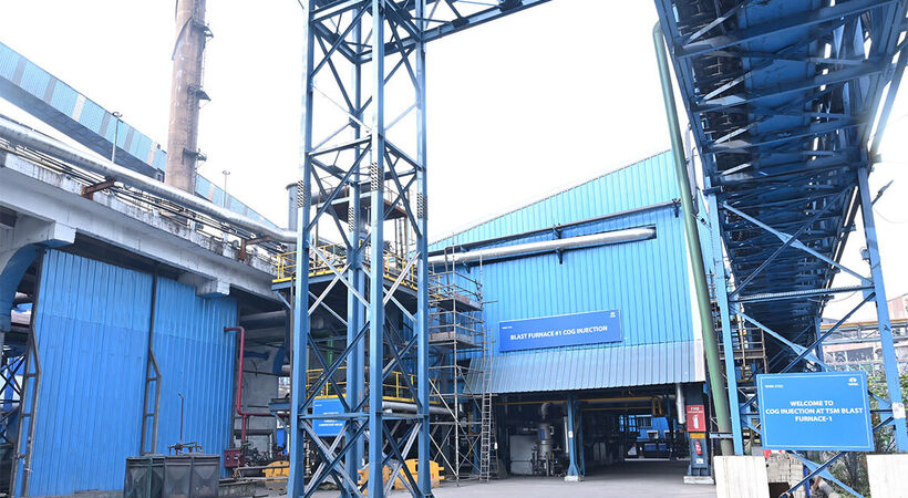 Tata Steel Meramandali вводит в эксплуатацию проект впрыска коксового газа