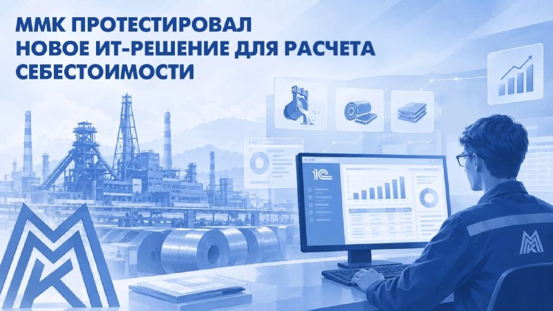 ММК протестировал отечественное ИТ-решение для расчёта себестоимости продукции