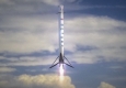 Falcon 9 удачно приземлилась на плавучую платформу в Атлантическом океане