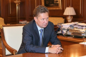 Алексей Миллер, глава Газпром Московская область задолжала Газпрому почти столько сколько вся Украина