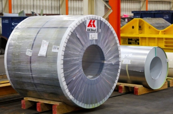 Рулонная сталь производства AK Steel Цены на сталь в США начали сезонное падение