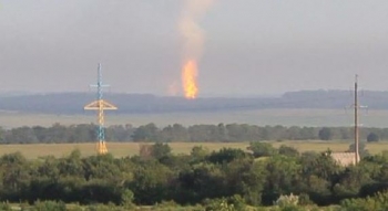 Взорванный газопровод в Очеретино Металлургические заводы Метинвеста испытывают проблемы с газоснабжением
