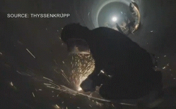 ThyssenKrupp AG сообщила о чистом убытке в октябре – ноябре 2015 года