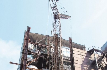 ПАО «Запорожсталь» приступил к активной фазе строительства газоочистки агломашины № 6