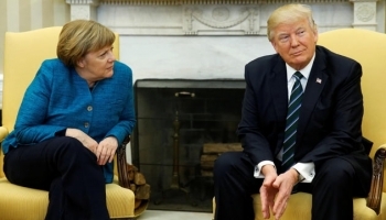 Трамп и Меркель обсудили проблемы мирового рынка стали по телефону