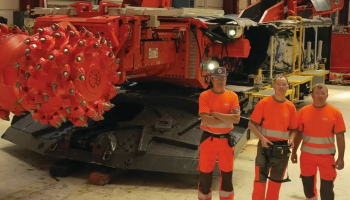 Sandvik реализовала первую в мире модернизацию проходческого комбайна MB670 для ОАО «Ургалуголь»