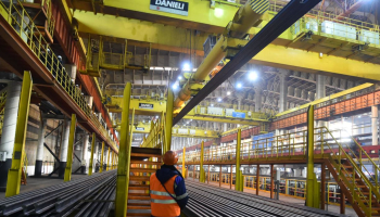 ЧМК произвел 6 миллионов тонн проката на универсальном рельсобалочном стане