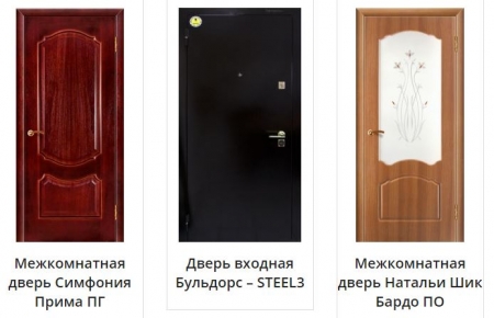 Входные и межкомнатные двери в Алматы
