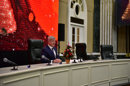 Новогоднее поздравление руководителя Департамента градостроительной политики города Москвы Сергея Лёвкина Новогоднее поздравление руководителя Департамента градостроительной политики города Москвы Сергея Лёвкина