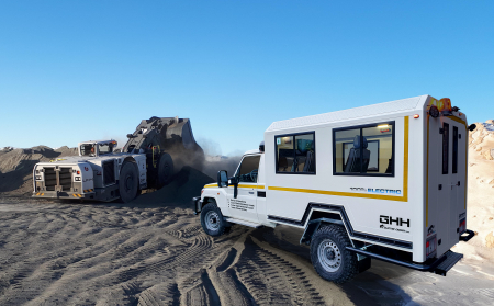 Экологичный подземный транспорт нового поколения Tembo 4x4 E-LV от GHH Group Экологичный подземный транспорт нового поколения Tembo 4x4 E-LV от GHH Group
