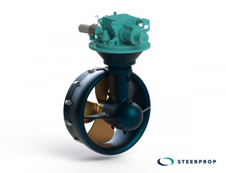 Steerprop to Deliver the Azimuth Propulsors to a Series Of Ramparts Tugboats Steerprop to Deliver the Azimuth Propulsors to a Series Of Ramparts Tugboats