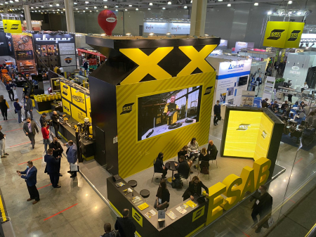 Сделано в России: Локальная продукция ESAB на выставке Weldex. Сделано в России: Локальная продукция ESAB на выставке Weldex.