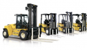 Вилочная гидравлическая тележка (рохля) для погрузо-разгрузочных работ