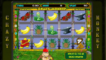 Игровой автомат Crazy Monkey