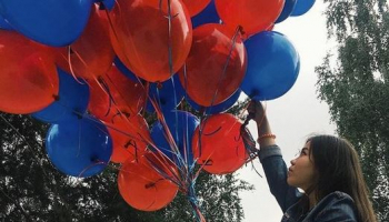 Воздушные шары в Москве