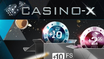 Приветственные бонусы в виртуальном Casino X