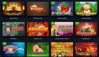 Игровые слоты казино Вулкан