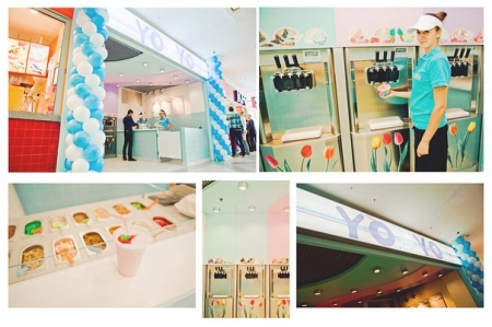 Действующее кафе по продаже мороженного и напитков